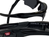 Oakley Half Jacket XL Black Iridium Polarized Lens Sunglasses 0OO9154