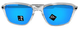 Oakley Wheel House Polished Clear Frame Prizm Sapphire Lens Sunglasses 0OO9469