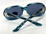 Costa Del Mar women sunglasses gannet shiny marine fade gray plastic 580P lens new