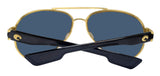 Costa Del Mar South Point Gold Frame Gray 580 Plastic Polarized Lens Sunglasses