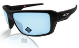 Oakley Double Edge Black Prizm Deep Water Polarized Lens Sunglasses 0OO9380