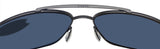 Costa Del Mar Canaveral Brushed Gray 580 Plastic Polarized Sunglasses