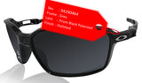 Oakley Siphon Scenic Grey Frame Prizm Black Polarized Lens Sunglasses 0OO9429