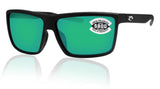 Costa Del Mar Rinconcito Matte Black Green Mirror 580 Glass Polarized Lens