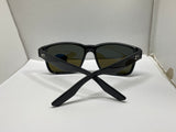 Costa Del Mar Paunch sunglasses shiny black frame blue 580 glass lens