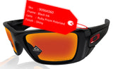 Oakley Fuel Cell Black Frame Ruby Prizm Polarized Lens Sunglasses 9096K