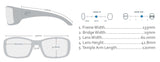 Costa Del Mar Sunglasses Fantail Pro Gray frame Mirror 580G Glass Lens