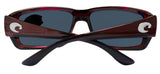 Costa Del Mar Fantail Tortoise Frame Gray 580 Plastic Polarized Lens Sunglasses
