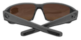 Costa Del Mar Fantail Pro Gray Green Mirror 580 Glass Lens Sunglasses