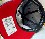 Oakley INDY HAT stretch fitted Navy Blue Flag select size S/M or L/XL