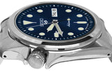Seiko 5 Sports SRPE53 Automatic Blue Day Date Dial Stainless Steel Bracelet new