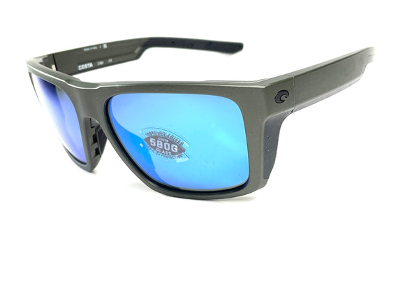 Costa Del Mar Lido sunglasses moss metallic frame blue 580G glass lens