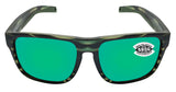 Costa Del Mar Spearo Xl Reef Green Mirror 580 Glass Lens Sunglasses