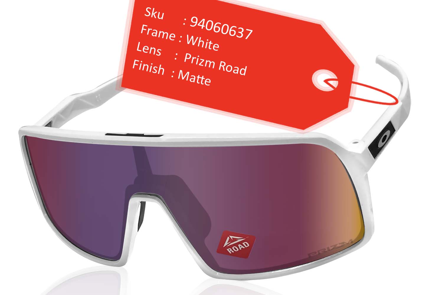 Oakley Sutro White Frame Prizm Road Lens Sunglasses – sasy420