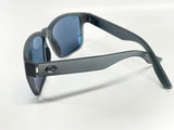 Costa Del Mar Paunch sunglasses Matte Smoke Crystal frame blue 580 plastic lens