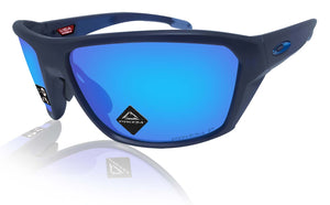 Oakley Split Shot Translucent Blue Prizm Sapphire Polarized Sunglasses 0OO9416