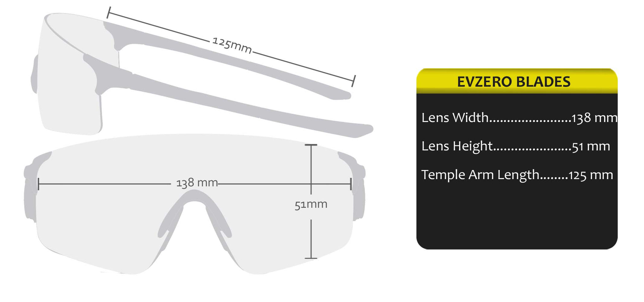 Oakley EVZero Blade Sunglasses Steel Frame Prizm Sapphire Lens
