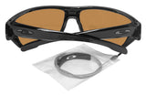 Oakley Split Shot sunglasses polished black Frame Prizm shallow water polarized lens 94160564