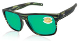 Costa Del Mar Spearo Xl Reef Green Mirror 580 Plastic Lens Sunglasses