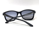 Oakley Drop In Women sunglasses Polished Black grey polarized lens