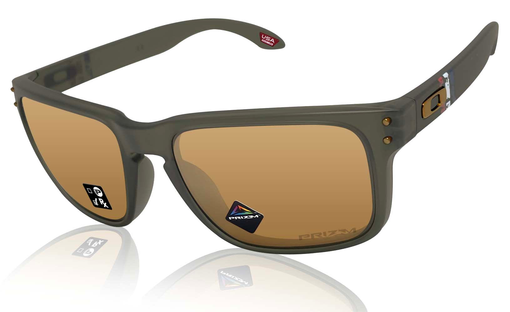 Oakley Holbrook Matte Prizm Tungsten Frame Lens Sunglasses – sasy420