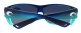 Costa Del Mar Cat Cay Caribbean Fade Frame Blue  580 Glass lens New