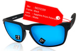 Oakley Holbrook XL sunglasses black frame Sapphire Prizm Polarized  OO9417-2159