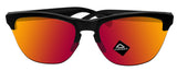 Oakley Frogskins Lite Matte Black Frame Prizm Ruby Lens Sunglasses 0OO9374