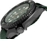 Seiko 5 Sports Automatic SRPD77 Green Day Date Dial Nylon Band Watch New