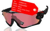 Oakley Jawbreaker Matte Black Prizm Snow Torch Lens Sunglasses