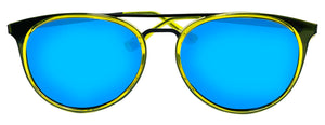 Spy Optic Toddy sunglasses black green frame Gray  Light Blue Lens