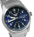 Seiko 5 Sports SRPG29 Automatic Blue Day Date Dial Stainless Steel Bracelet Watch New