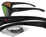 Oakley Split Shot sunglasses polished black Frame Prizm shallow water polarized lens 94160564