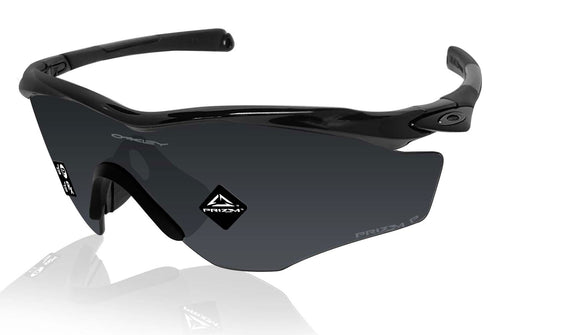 Oakley M2 Frame XL Polished Black Prizm Polarized Lens Sunglasses