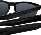 Oakley Frogskins Lite Matte Black Frame Grey Lens Sunglasses 0OO9374