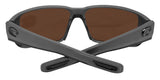 Costa Del Mar Fantail Pro Gray Copper Silver Mirror 580 Glass Lens Sunglasses