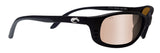 Costa Del Mar Brine Black Frame Silver 580G Glass Polarized Lens