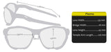Oakley Plazma Matte Black Prizm Grey Polarized Lens Sunglasses