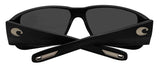Costa Del Mar Blackfin Pro Black Blue Mirror 580 Glass Lens Sunglasses