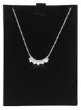 swaroski sunshine necklace small crystals white rhodium plasted 5472490