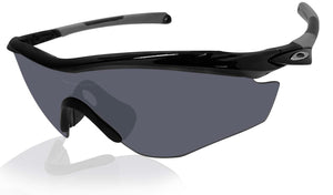 Oakley M2 Frame XL Black frame grey lens authentic sunglasses OO9343-0145
