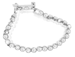 Swarovski tennis bracelet white rhodium plated 1791305