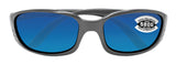 Costa Del Mar Brine Gunmetal Frame Blue Mirror 580G Glass Polarized Lens