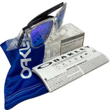 Oakley Frokgskins 35th sunglasses polished clear Violet Prizm Lens OO9444-05578