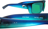 Costa Del Mar Cat Cay Caribbean Fade Green Mirror 580G Glass Polarized Lens
