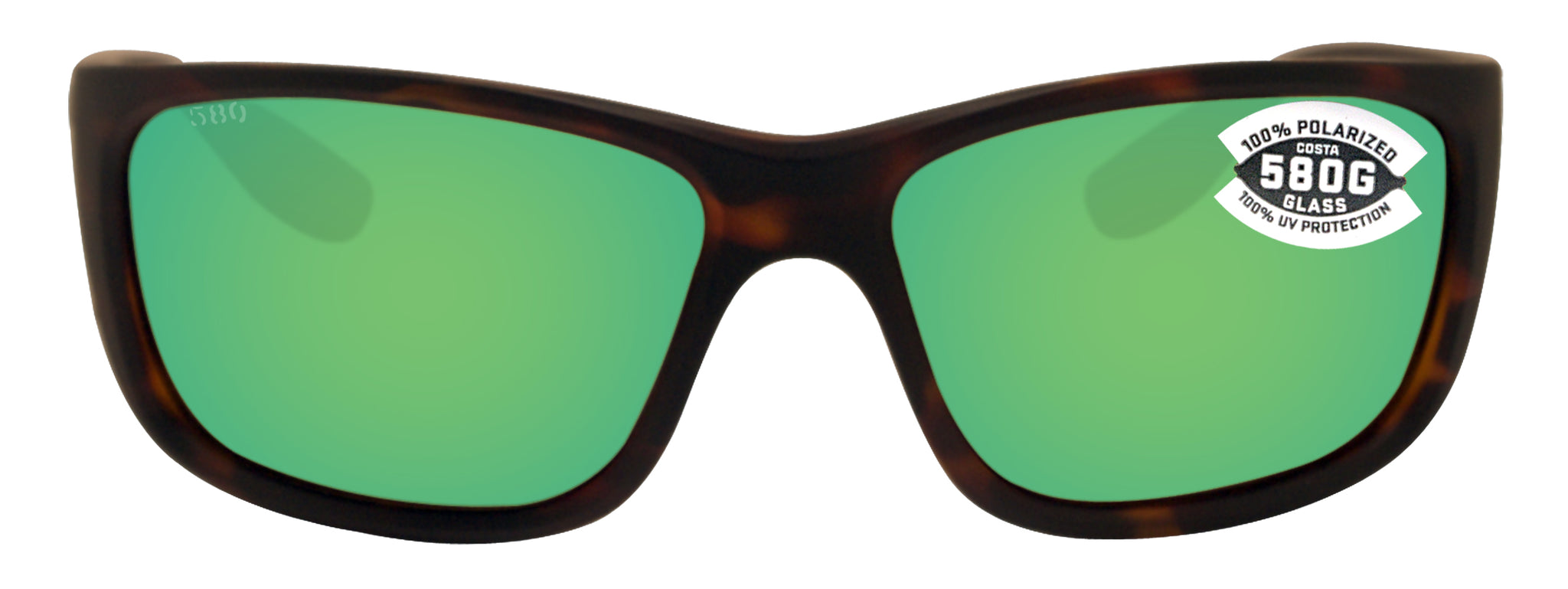 Costa Del Mar Reefton Sunglasses - Blackout Green Mirror