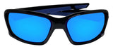 Oakley Straightlink Black Frame Sapphire Iridium Lens Sunglasses 0OO9331