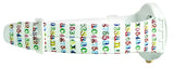 Swatch Originals SUOZ285S Colourshift Currencies Printed White Rubber Band Watch
