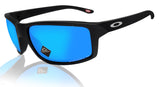 Oakley Gibston Matte Black Prizm Sapphire Polarized Lens Sunglasses 0OO9449
