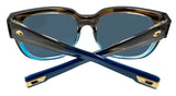 Costa Del Mar Waterwoman II Shiny Wahoo Frame Blue Mirror 580 Glass Polarized Lens